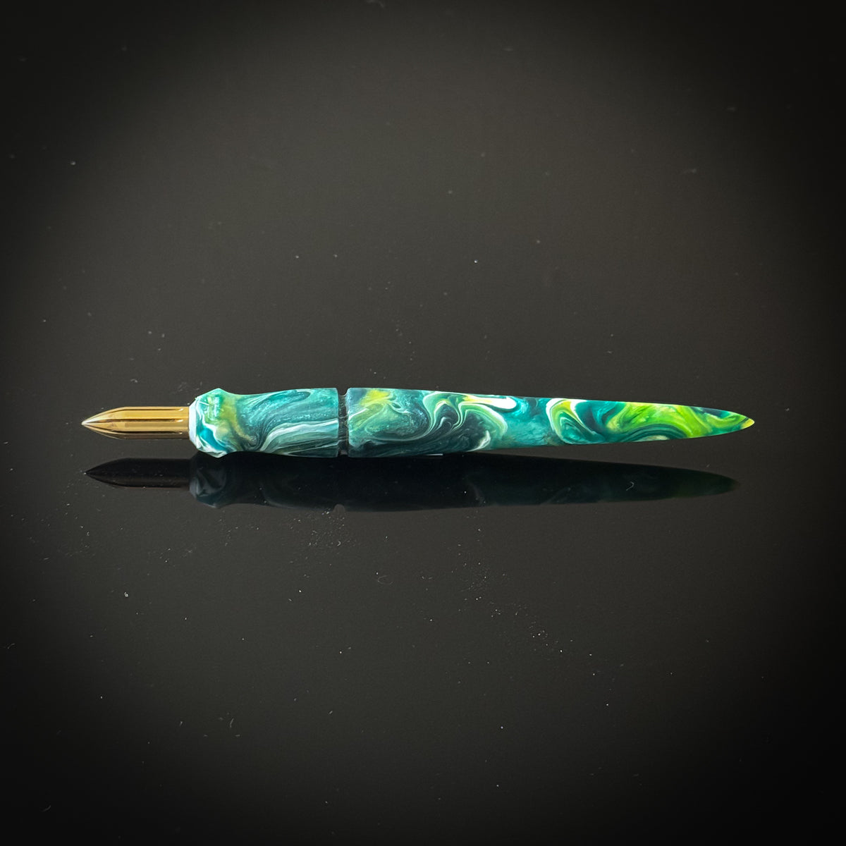 Clover Forest Mini Nib Holder Low Lustre Finish