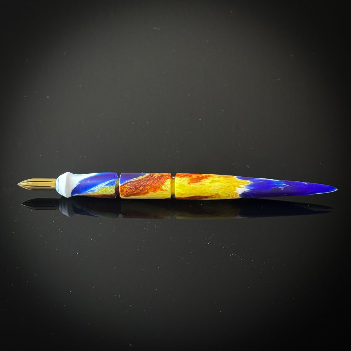 Sunspot Contoured Nib Holder - Low Lustre Finish