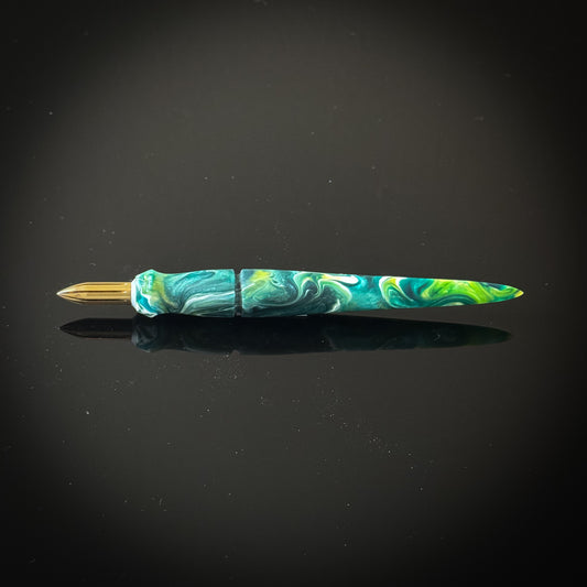 Clover Forest Mini Nib Holder Low Lustre Finish