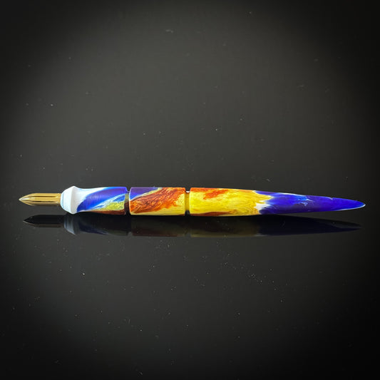 Sunspot Contoured Nib Holder - Low Lustre Finish