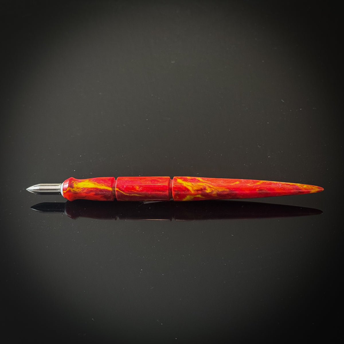 Red, Yellow and Maroon Contoured Nib Holder