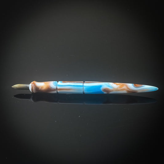 Galleon Contoured Nib Holder - Low Lustre Finish