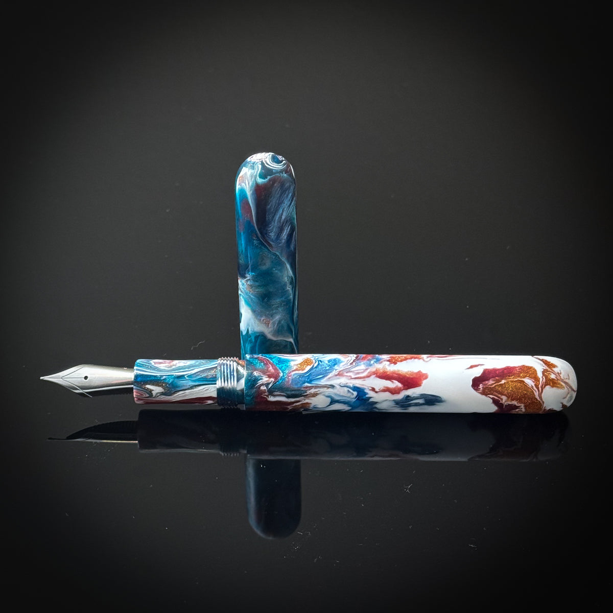 At the Edge of Oopsie  Elliott Model  Semi Gloss Finish -  Jowo Nib