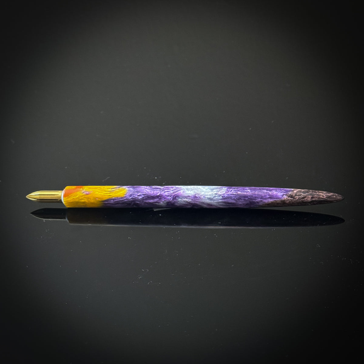 Lavender Sunset Slim Style Nib Holder Low Lustre Finish