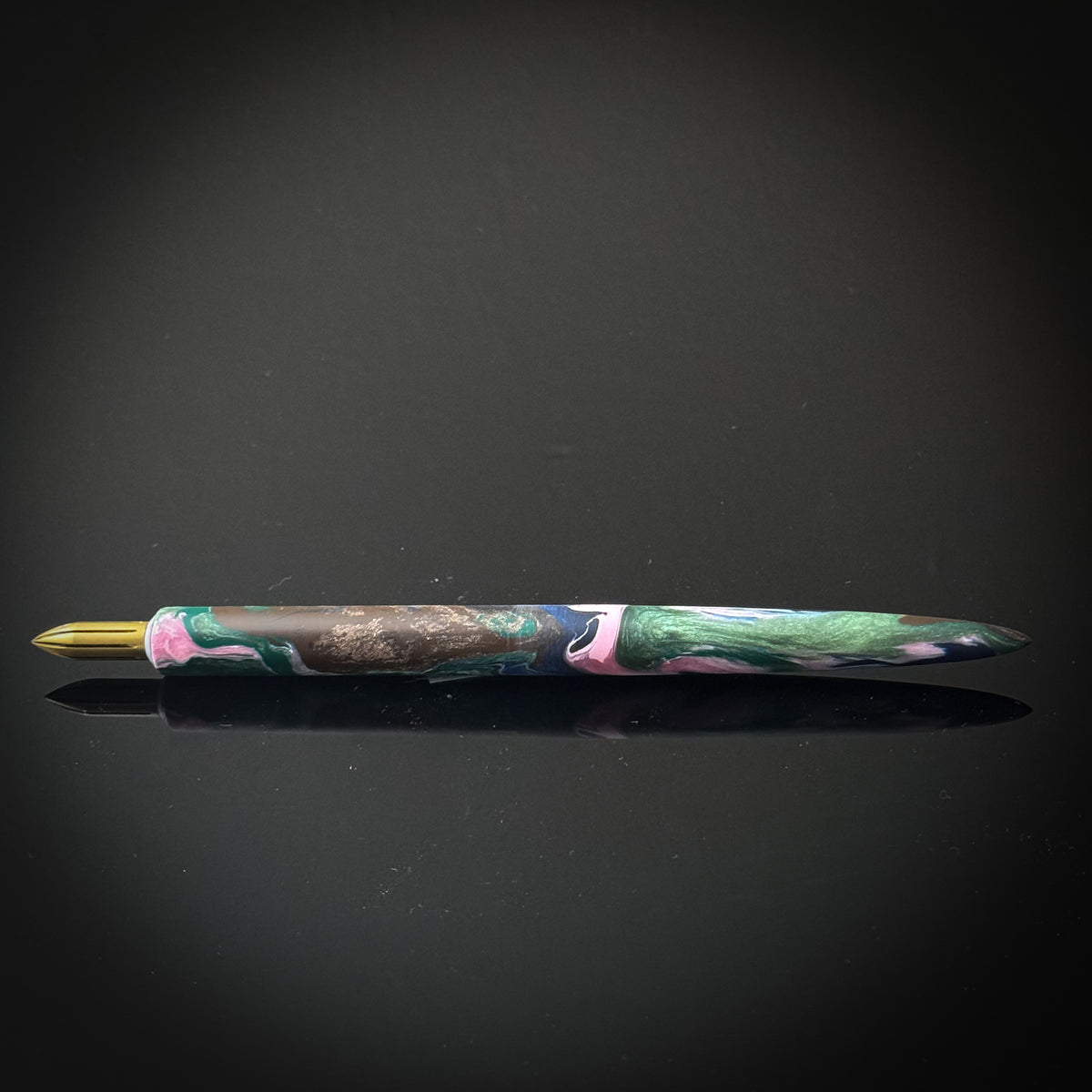 Mikey 14 Slim Style Nib Holder Low Lustre Finish