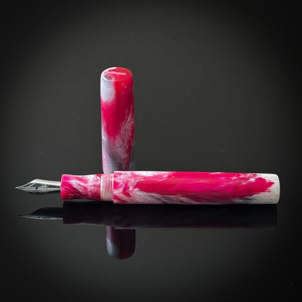 Winter Orchid Arlington Fountain Pen - Jowo nib